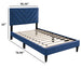Bed Set With Adjustable Headboard Home Essentials