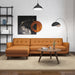 Allison - Mid-Century Modern Sectional Sofa Chaise Ashcroft Furniture