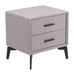 Halle - Side Table - Gray Zuo Modern