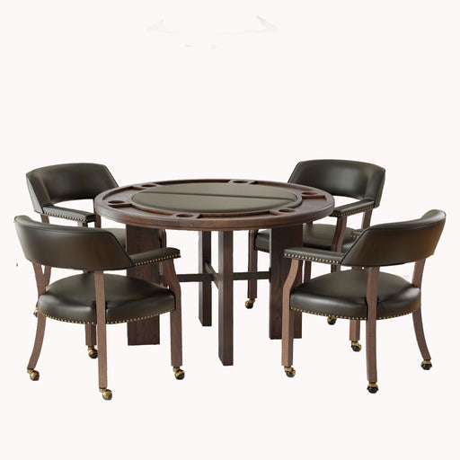Gorman - 5 Piece Dining And Game Set Ridgecrest Home