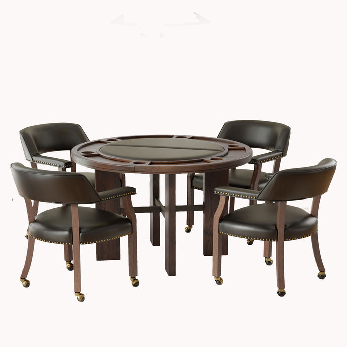 Gorman - 5 Piece Dining And Game Set Ridgecrest Home