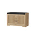Entryway Shoe Bench With Double Doors Home Essentials