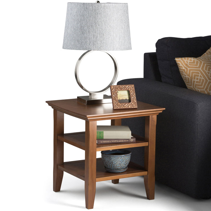 Acadian - Handcrafted End Table Simpli-Home
