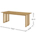 5 Piece Indoor Dining Set, Table & 4 Chairs Noble House