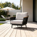 Chair With Armrests - Black / Black Multi Home Essentials