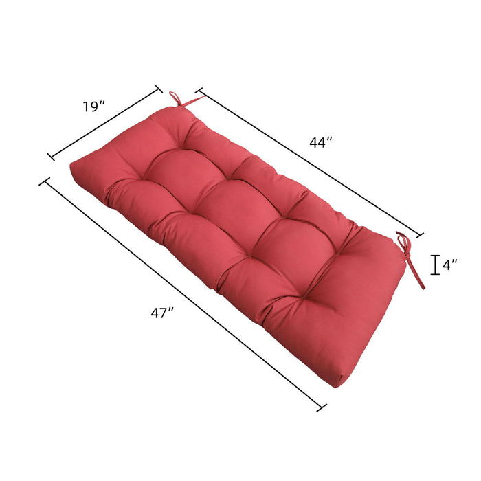 Outdoor Bench Cushions With Weather-Resistant Fabric Daily Nest
