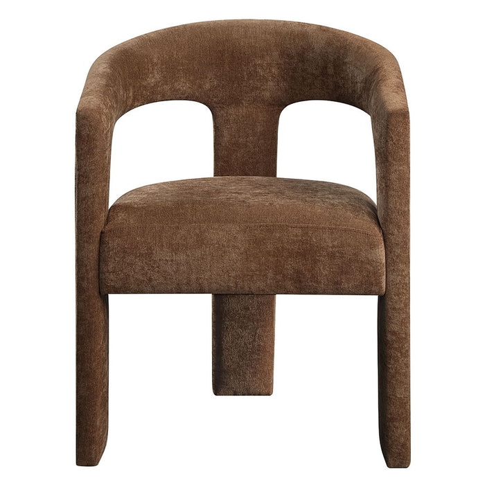 Leonardo - Arm Chair Set of 2) - Brown Linen