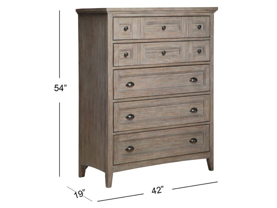 Paxton Place - Wood Drawer Chest - Dove Tail Gray Magnussen Furniture