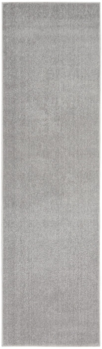 2' X 6' Non Skid Indoor / Outdoor Runner Rug - Silver Gray