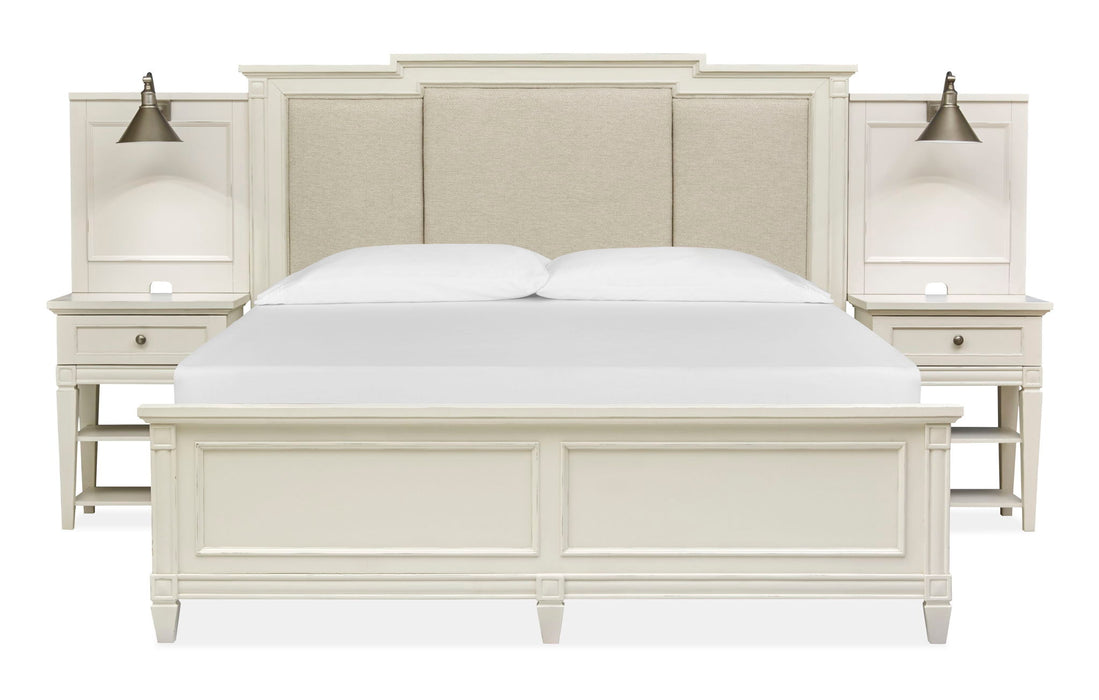 Willowbrook - Upholstered Wall Panel Bed Magnussen Furniture