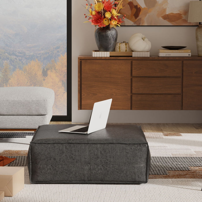 Brody - Large Square, Coffee Table Pouf Simpli-Home