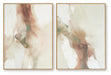 Brettwarth - Wall Art Set (Set of 2) - Green / Blue / Yellow Signature Design by Ashley®
