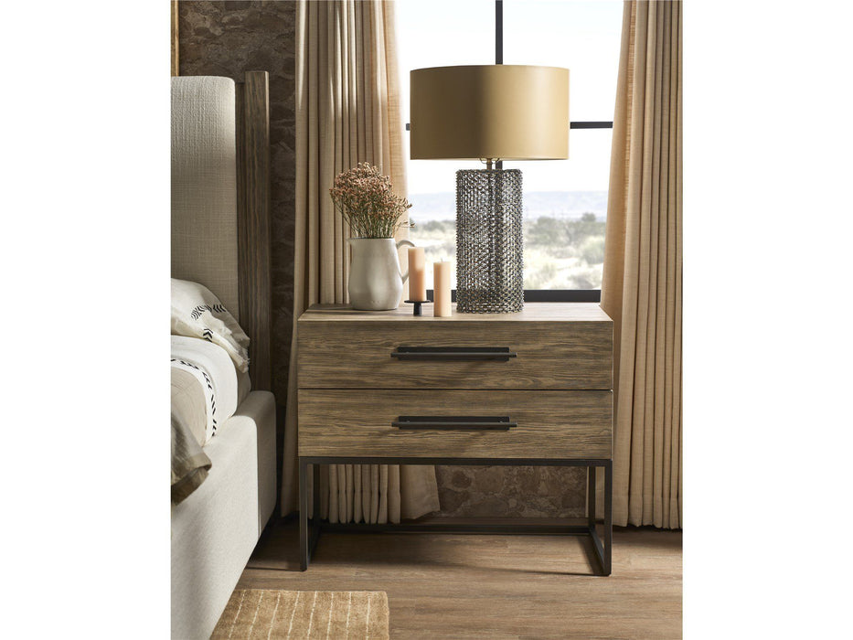 Dwell - Metal Base Nightstand Universal Furniture