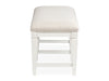 Willowbrook - Upholstered Bench - Egg Shell White Magnussen Furniture