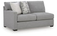 UrbanCrest - LAF Sofa - Pewter Signature Design by Ashley®