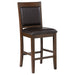 Dewey - Upholstered Counter Chair (Set of 2) - Walnut Furniture Max