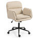 Criss Cross Swivel Desk Chair With Adjustable Armrests & Wheels For Home Office Home Essentials