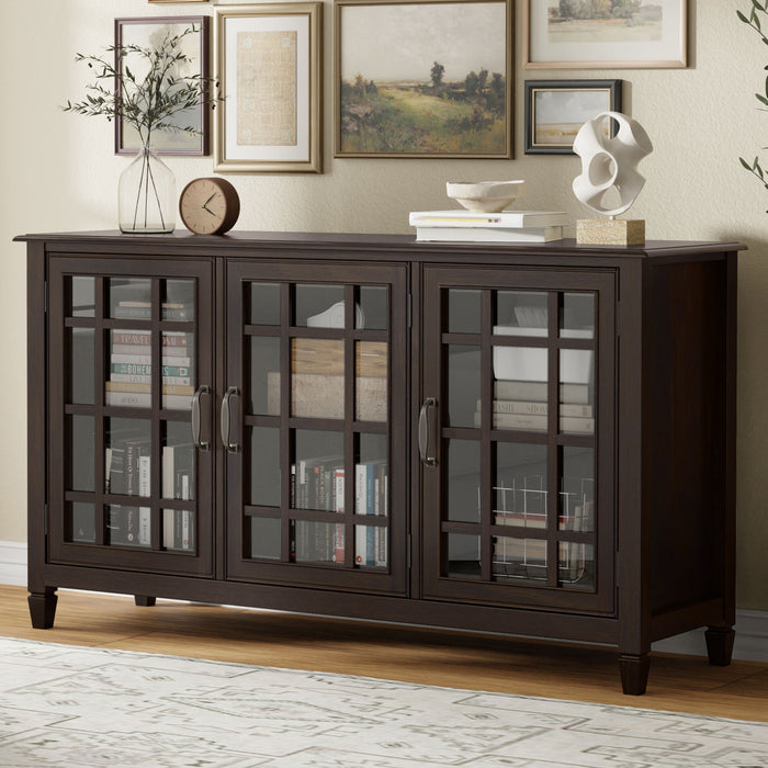 Connaught - Traditional Buffet Cabinet Simpli-Home