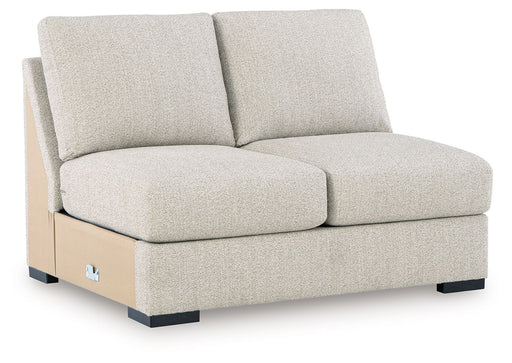 LaureLGrove - Armless Loveseat - Pebble Benchcraft®
