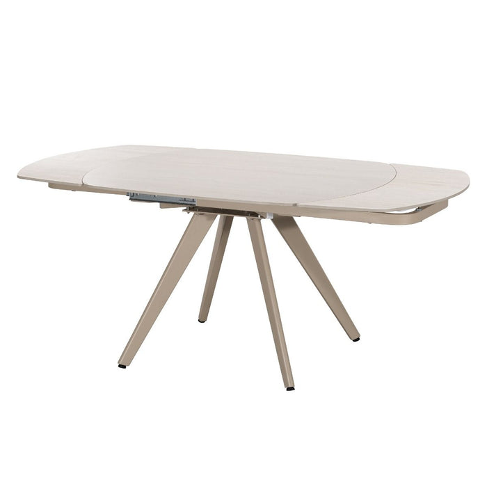 Bexley - Dining Table With Ceramic Top - Cream ACME