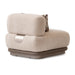 Bristol Point - Armless Chair - Fawn / Saddle Brown Michael Amini
