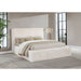 Tall Headboard Panel Bed With Padded Headboard Furniture Max