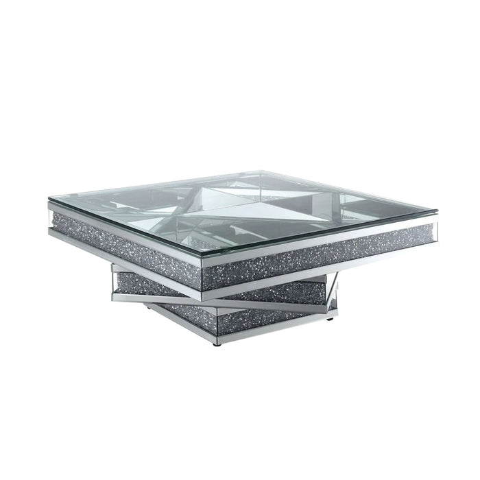 Coffee Table - Silver - Mirror Home Essentials