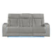 Electra - 3 Piece Power Reclining Sofa, Loveseat And Recliner Set With Power Headrests, Massage And LED Lighting Matrix Furniture Group