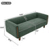 3 Seater Sofa With Armrests For Living Room Noble House