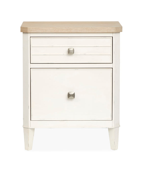 Echo Isles - Telephone Table - Sea Pearl And Driftwood Magnussen Furniture