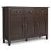 Connaught - Wide Entryway Storage Cabinet Simpli-Home