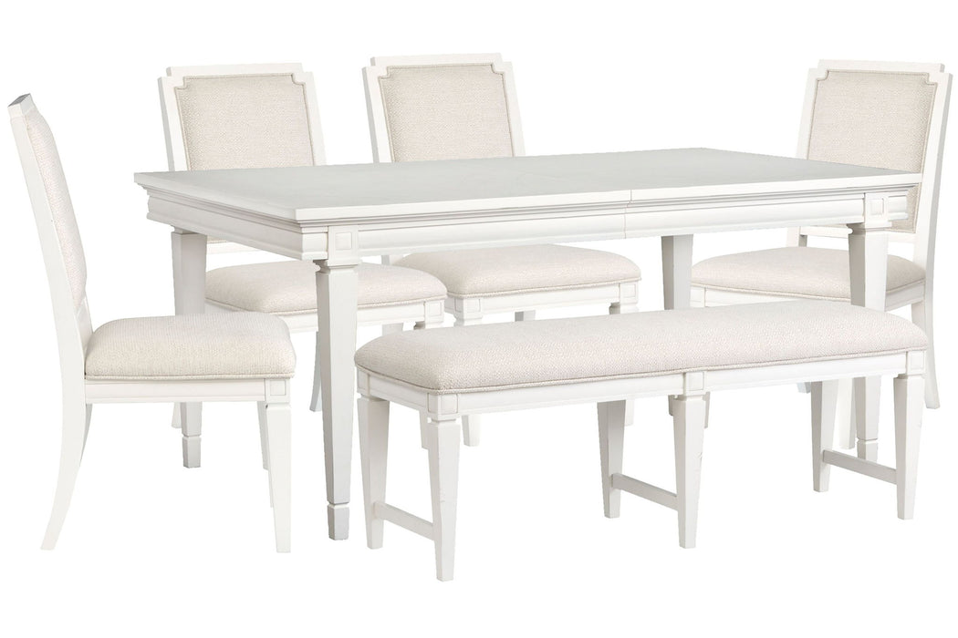 Willowbrook - Extendable Rectangular Dining Table Set Magnussen Furniture
