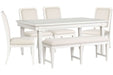 Willowbrook - Extendable Rectangular Dining Table Set Magnussen Furniture
