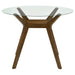 Flynn - Round Counter Height Dining Table - Brown Furniture Max