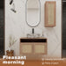 Bathroom Vanity & Art Sink And Side Cabinet, Float Mounting Design Home Essentials