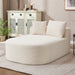 Oversized Chaise Lounge Sofa Bed With Deep Seat And Soft Pillows Home Essentials