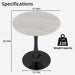 Round Top Coffee Table Home Essentials