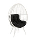 Galzed - Patio Lounge Chair - Black / White Acme