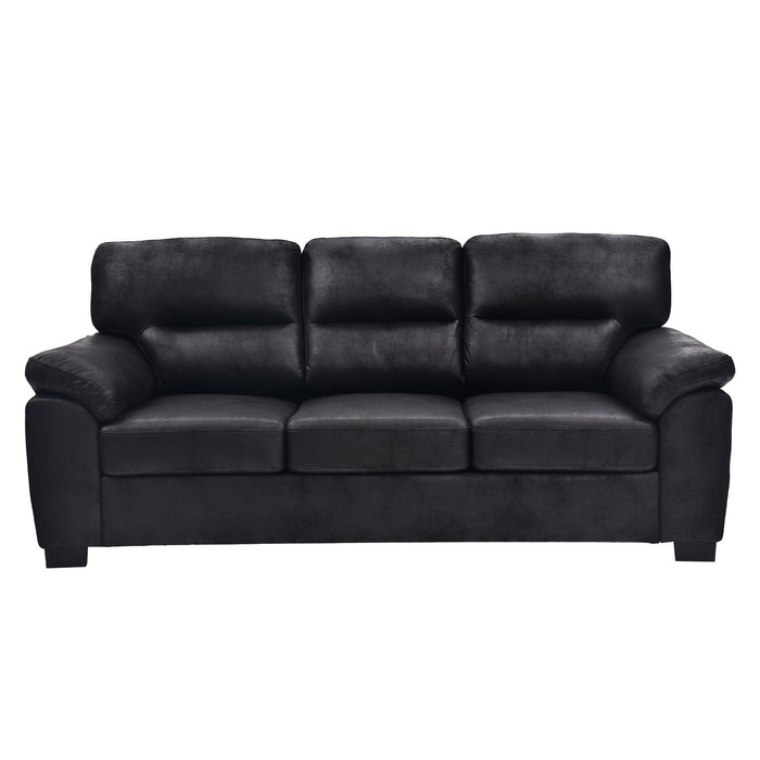 3 Seater Sofa With Padded Armrests And Triangular Leg Home Essentials