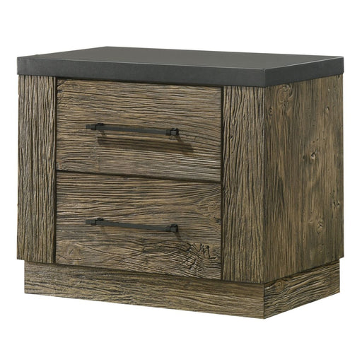 Lance - Nightstand - Tree Bark ACME