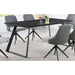 Smith - Rectangular Top Dining Table With 3 Drawers - Black Furniture Max