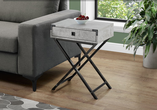 Accent Side Table, Storage Drawer, Stylish Design Contemporary & Modern 8th Street