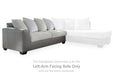 Clairette Court - Laf Sofa - Alloy Benchcraft®
