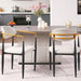 Modern Upholstered Dining Chair With Accented Armrests (Set of 2) Home Essentials