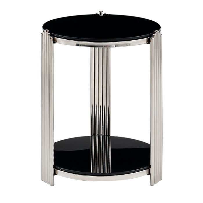 Round Table With Double Layer Storage Home Essentials