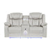 Challenger - LED Power Recliner Loveseat Matrix Furniture Group