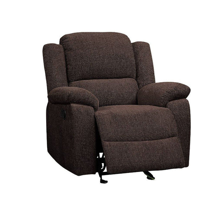 Madden - Motion Glider Recliner - Brown Chenille ACME