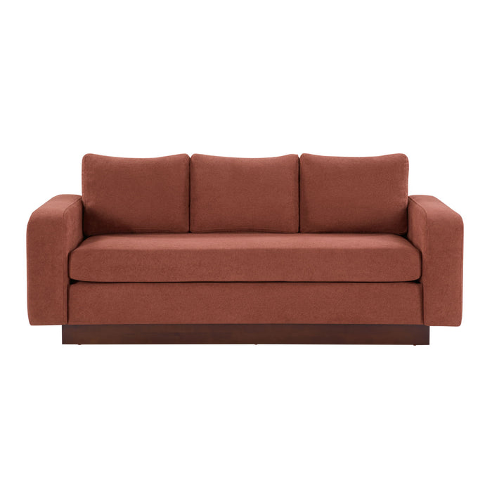 Modern 3 Seater Sofa, Living Room Couch Noble House