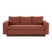 Modern 3 Seater Sofa, Living Room Couch Noble House