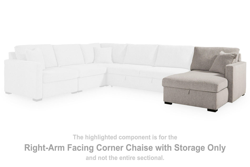 ModMax Luxe - RAF Corner Chaise With Storage - Flint Benchcraft®